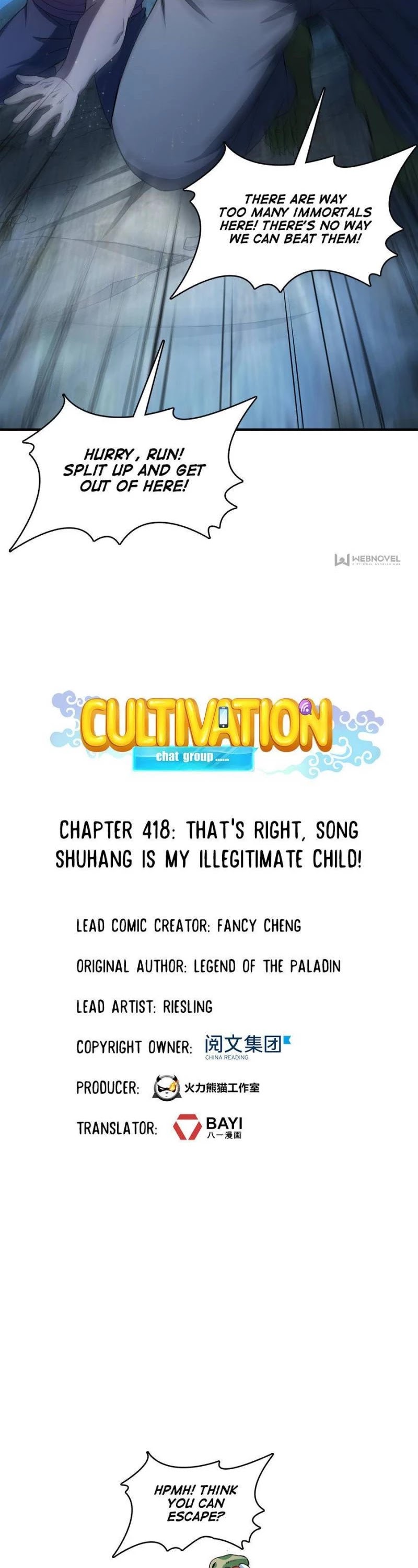 Cultivation Chat Group Chapter 418 page 6 - Chapter 418