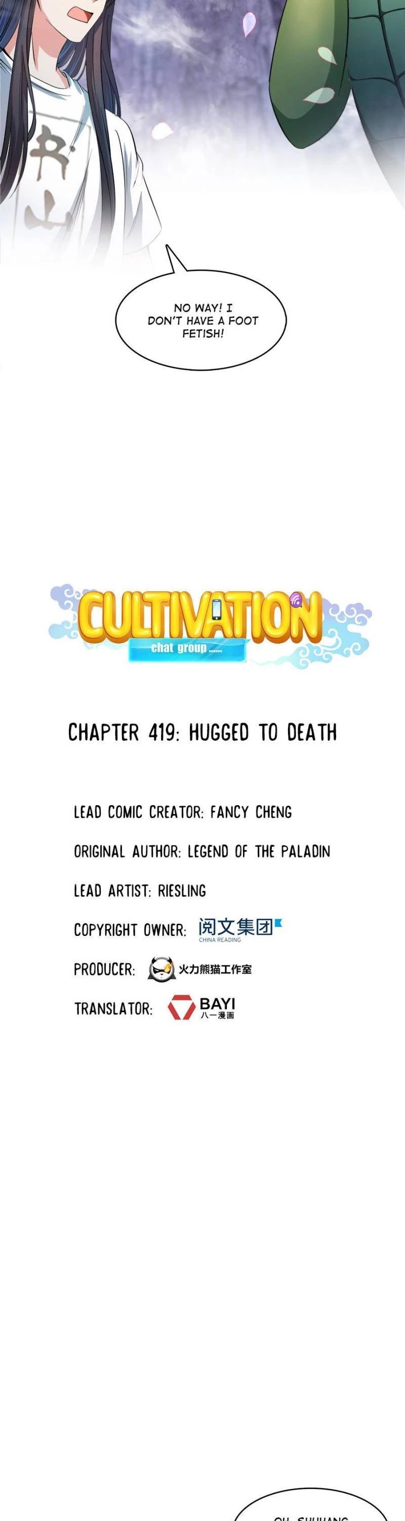 Cultivation Chat Group Chapter 419 page 14 - Chapter 419