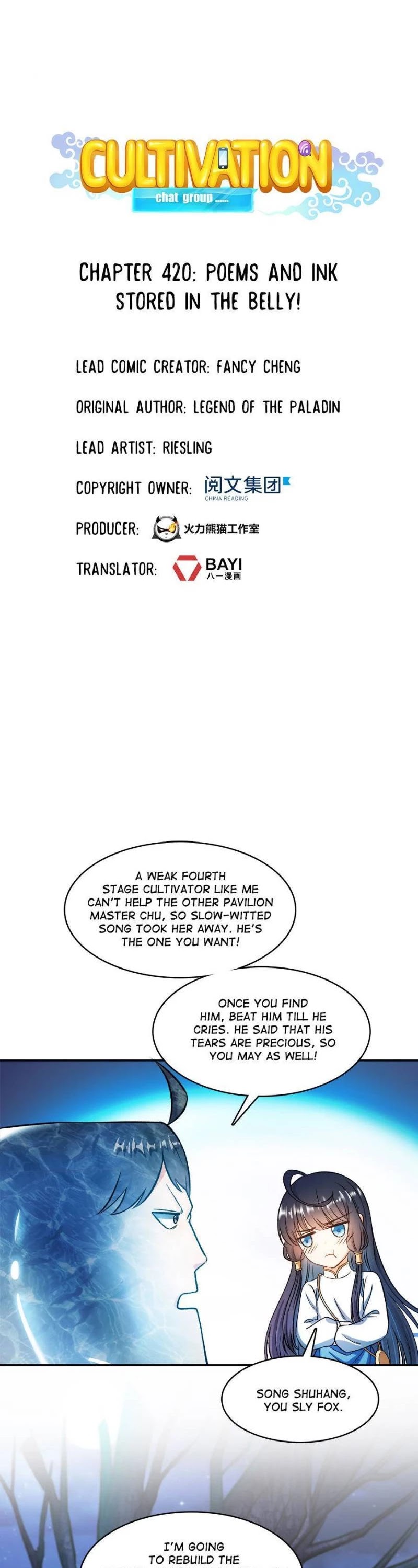 Cultivation Chat Group Chapter 420 page 1 - Chapter 420