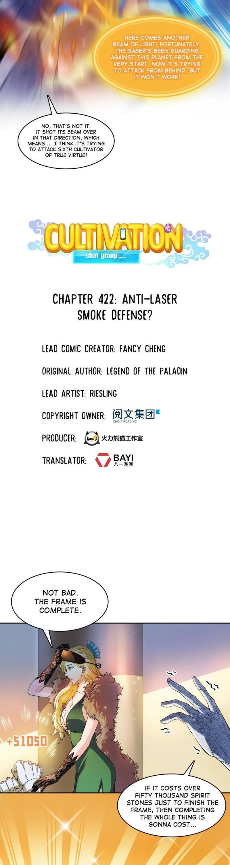 Cultivation Chat Group Chapter 422 page 2 - Chapter 422