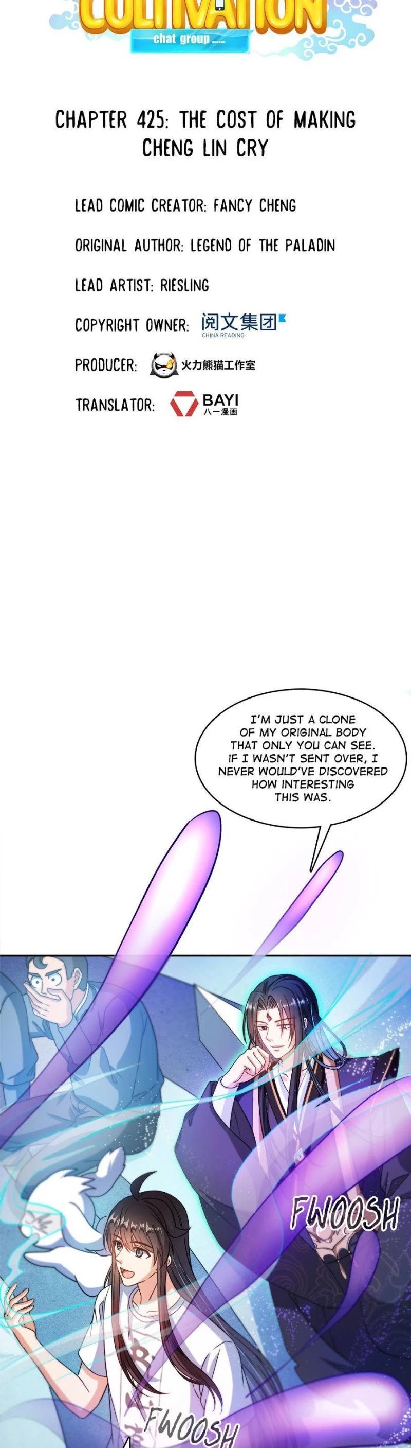 Cultivation Chat Group Chapter 425 page 4 - Chapter 425
