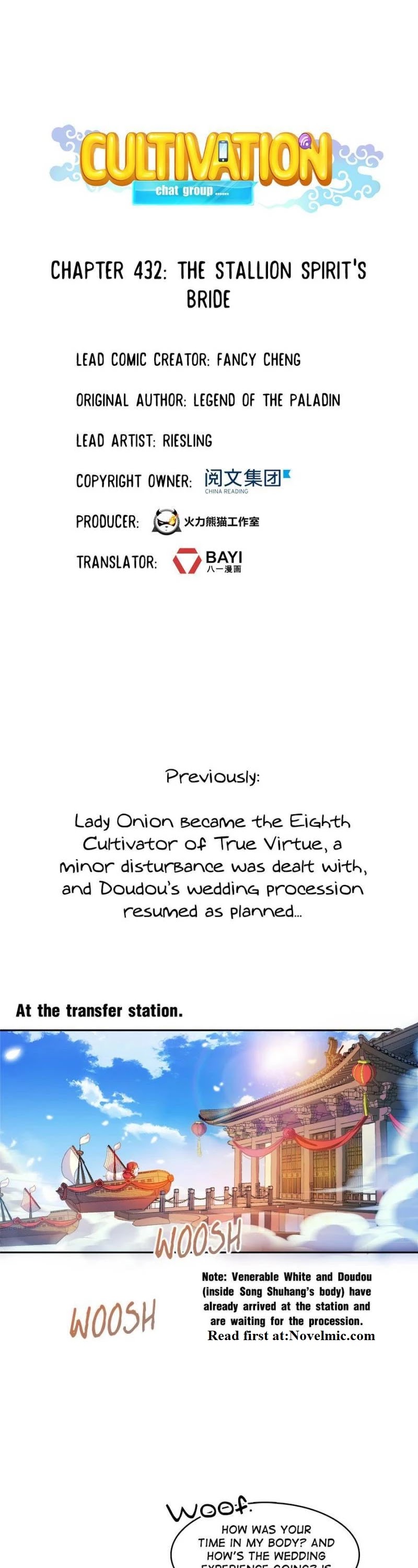 Cultivation Chat Group Chapter 432 page 1 - Chapter 432
