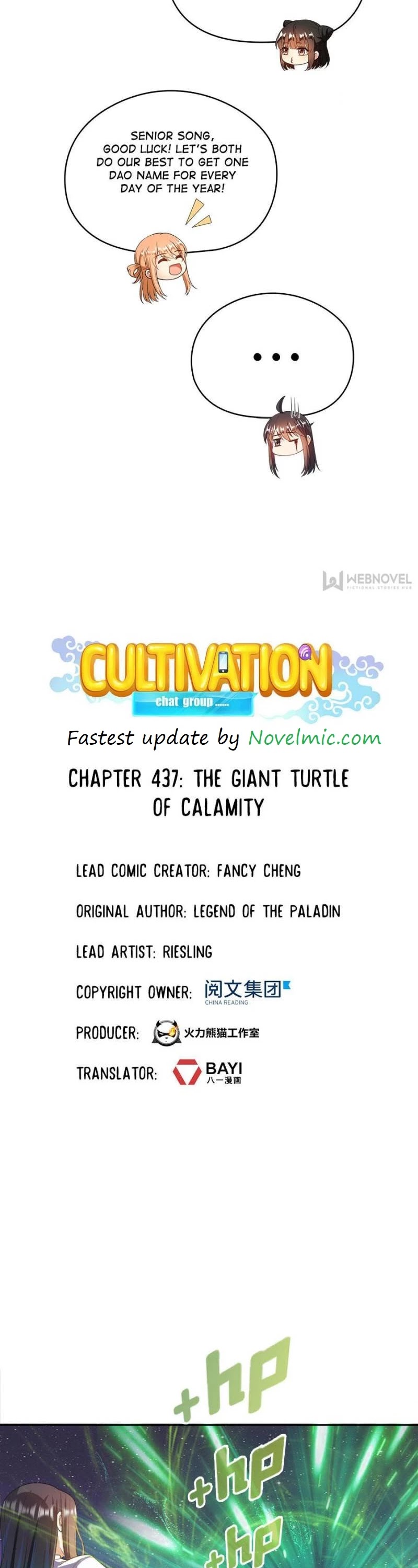 Cultivation Chat Group Chapter 437 page 9 - Chapter 437