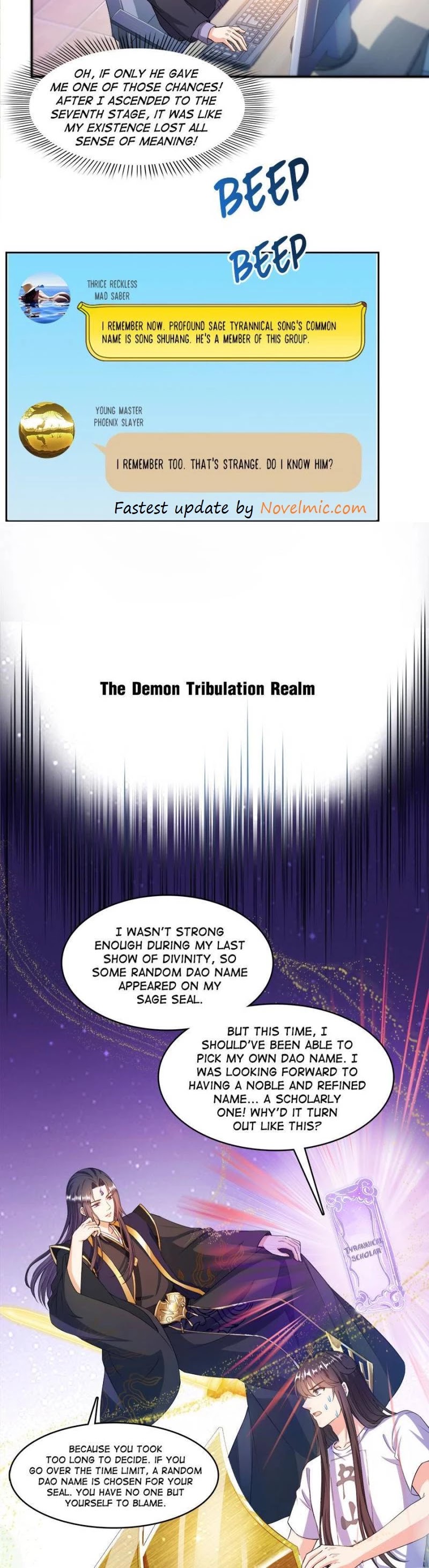 Cultivation Chat Group Chapter 449 page 8 - Chapter 449