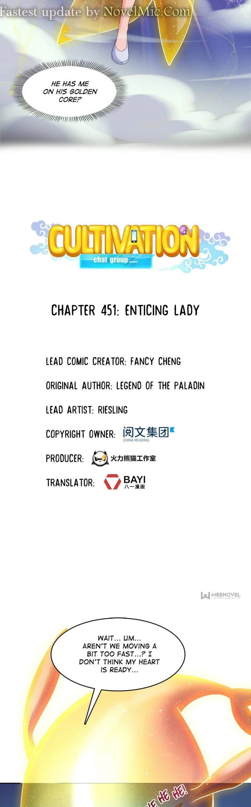 Cultivation Chat Group Chapter 451 page 11 - Chapter 451