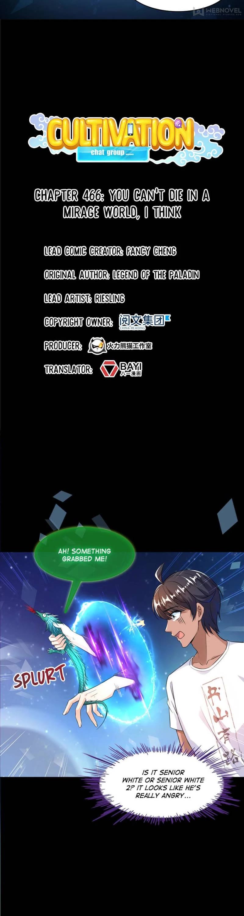 Cultivation Chat Group Chapter 466 page 6 - Chapter 466