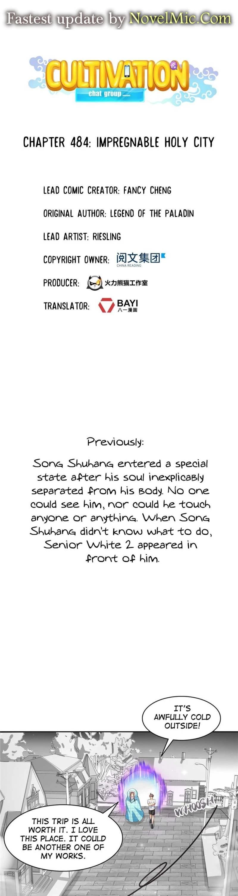 Cultivation Chat Group Chapter 484 page 1 - Chapter 484
