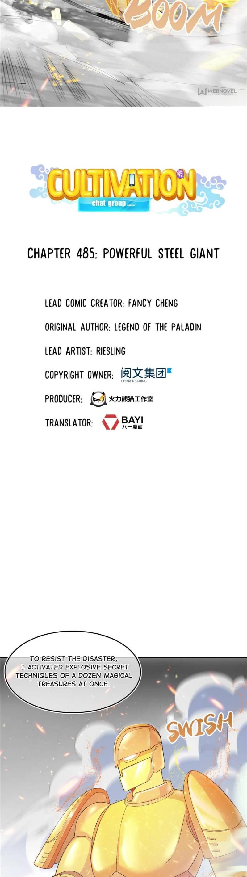 Cultivation Chat Group Chapter 485 page 9 - Chapter 485