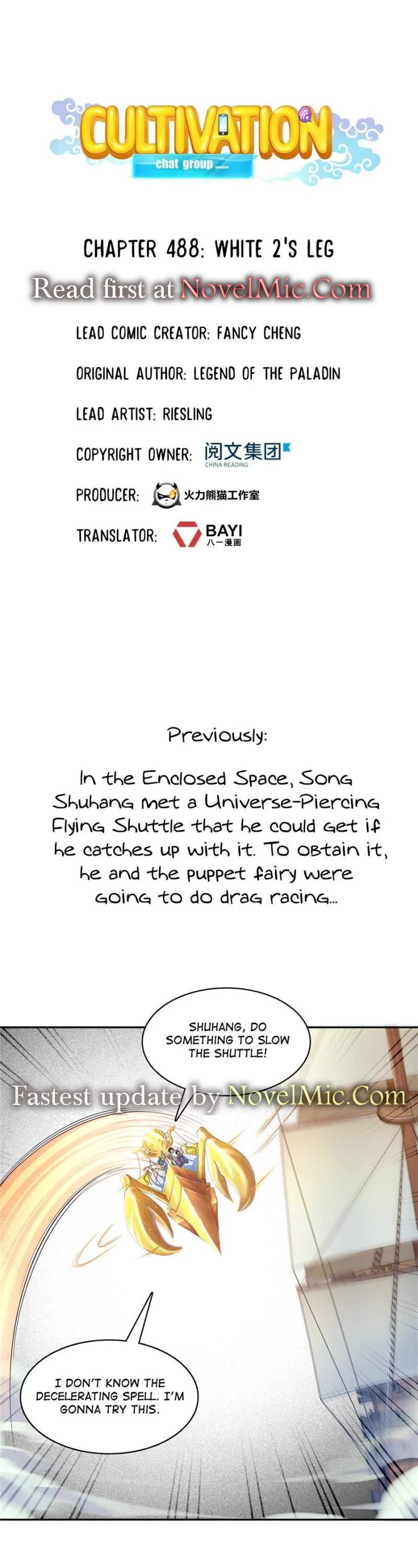 Cultivation Chat Group Chapter 488 page 1 - Chapter 488