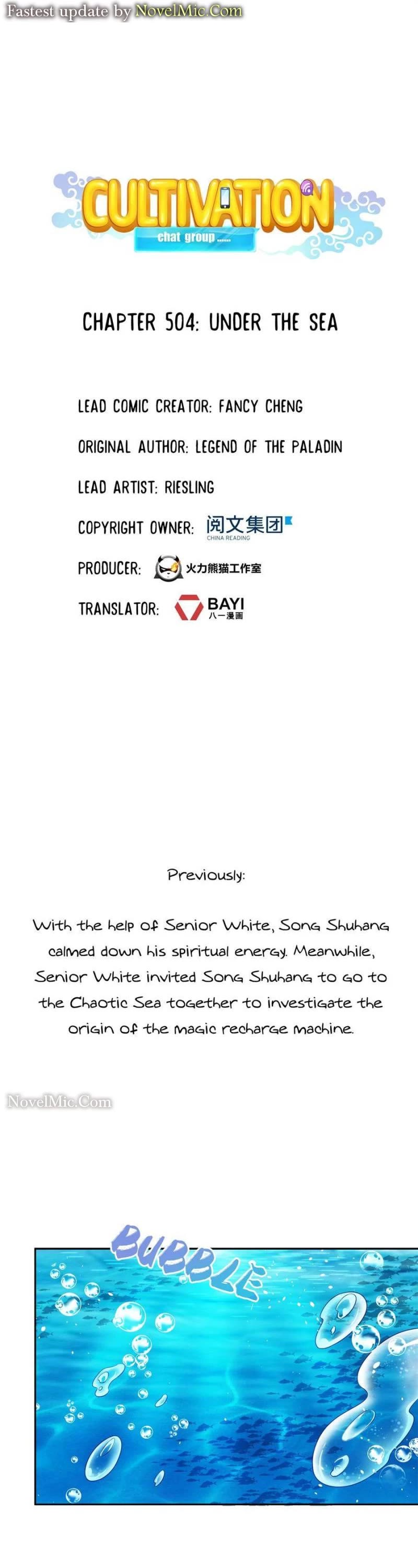 Cultivation Chat Group Chapter 504 page 1 - Chapter 504