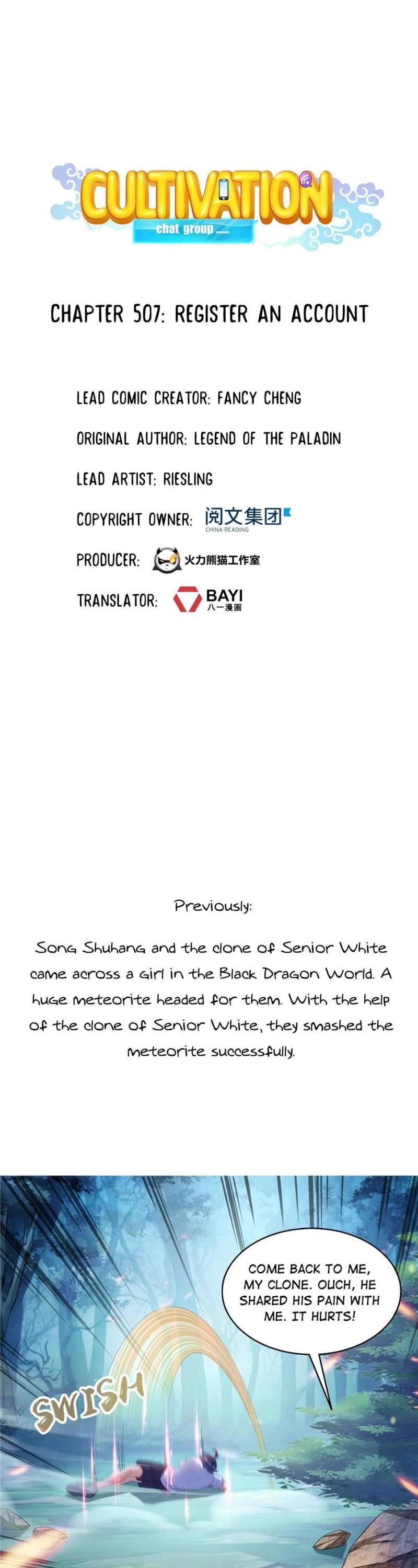 Cultivation Chat Group Chapter 507 page 1 - Chapter 507