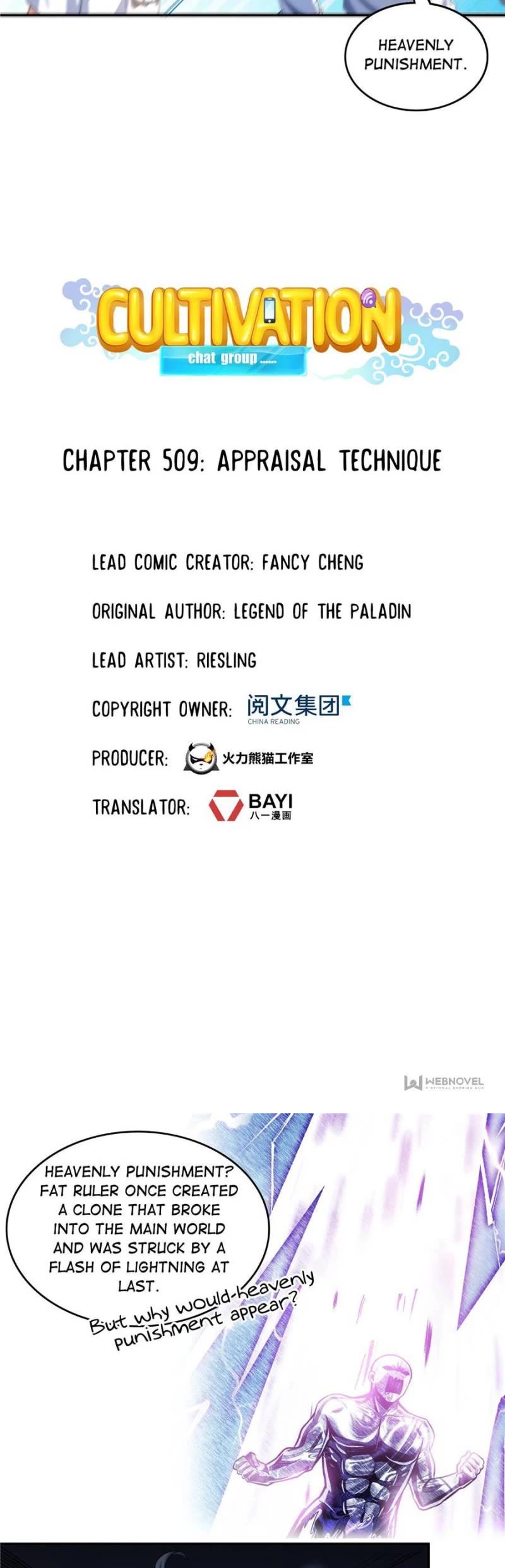 Cultivation Chat Group Chapter 509 page 4 - Chapter 509
