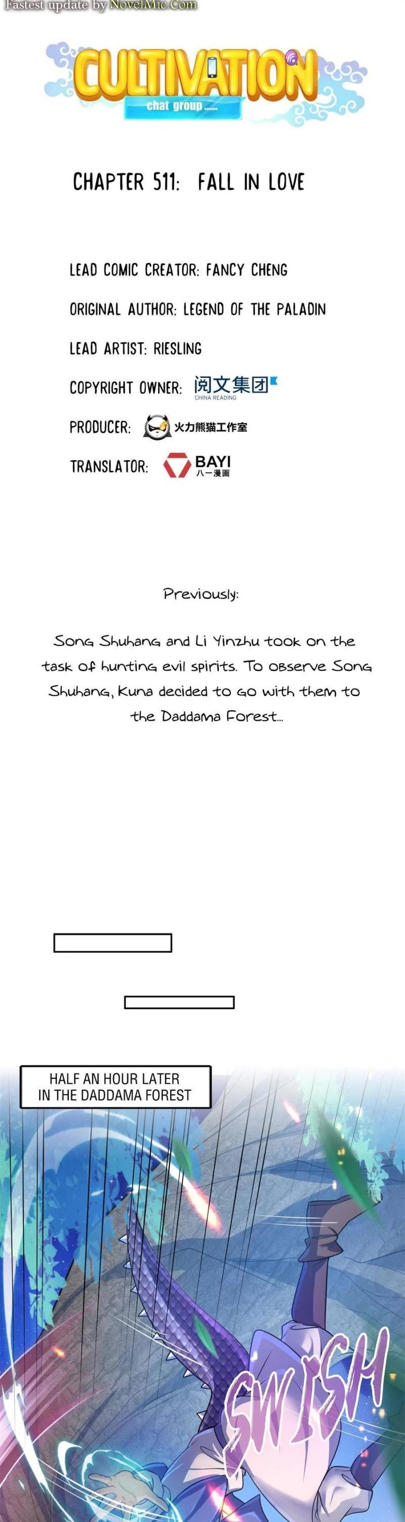 Cultivation Chat Group Chapter 511 page 1 - Chapter 511