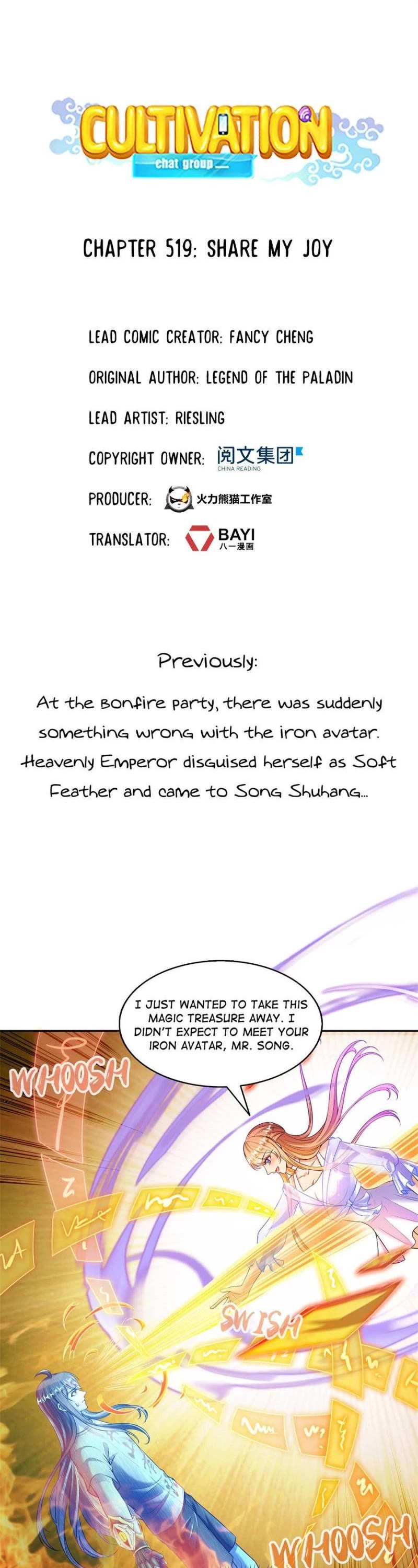 Cultivation Chat Group Chapter 519 page 1 - Chapter 519
