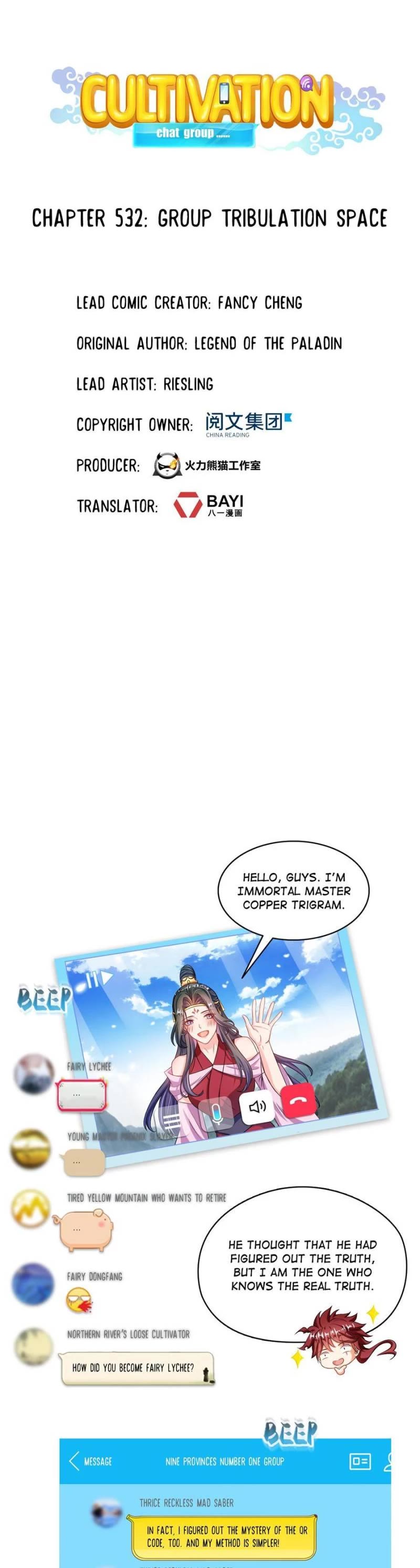 Cultivation Chat Group Chapter 532 page 5 - Chapter 532