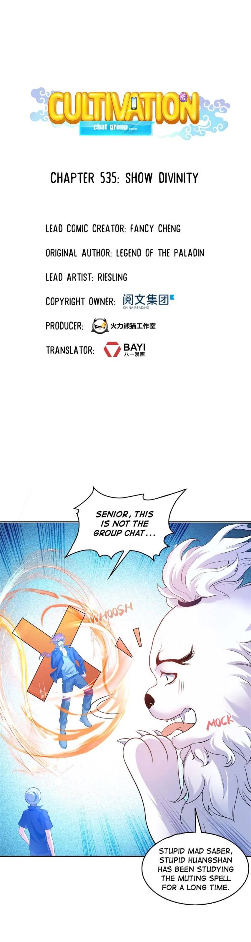Cultivation Chat Group Chapter 535 page 11 - Chapter 535