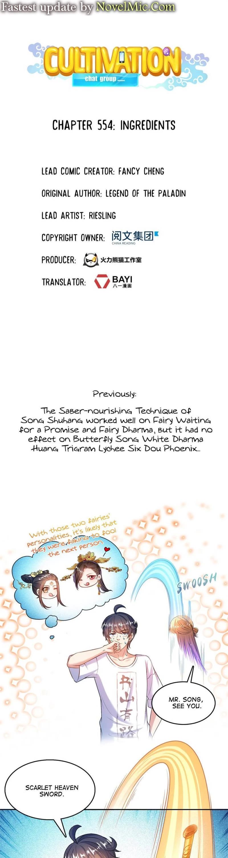 Cultivation Chat Group Chapter 554 page 1 - Chapter 554