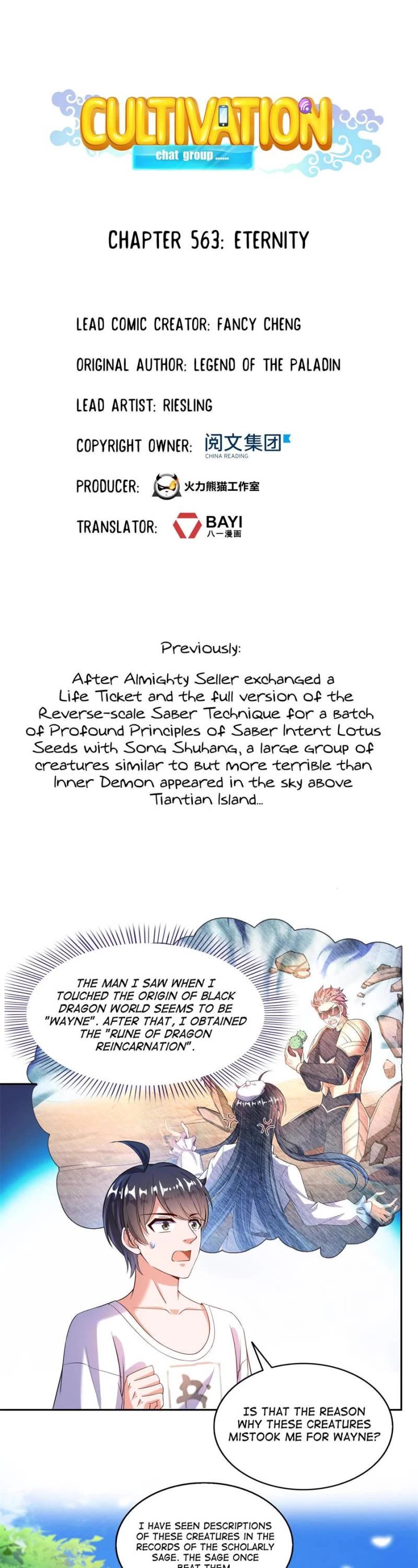 Cultivation Chat Group Chapter 563 page 1 - Chapter 563