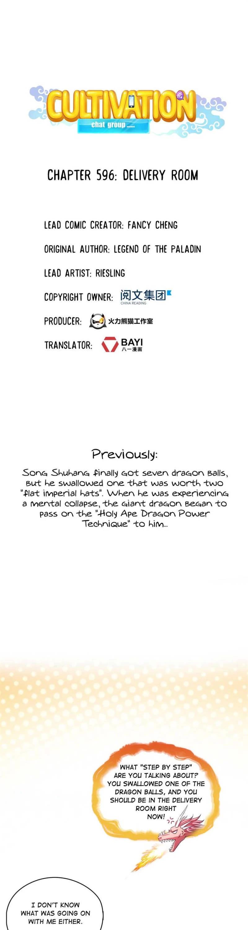 Cultivation Chat Group Chapter 596 page 1 - Chapter 596