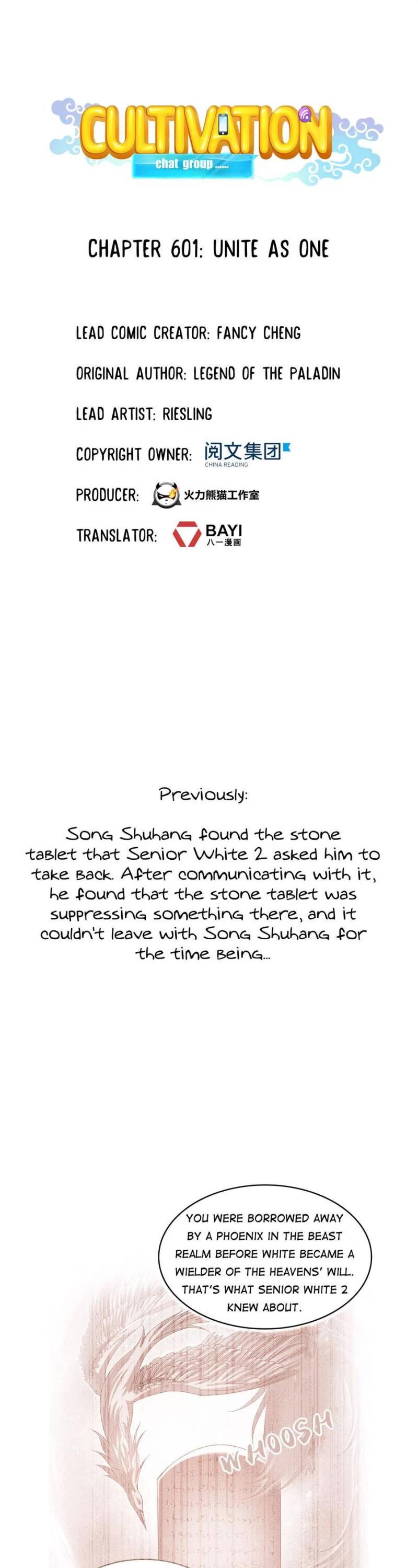 Cultivation Chat Group Chapter 601 page 1 - Chapter 601