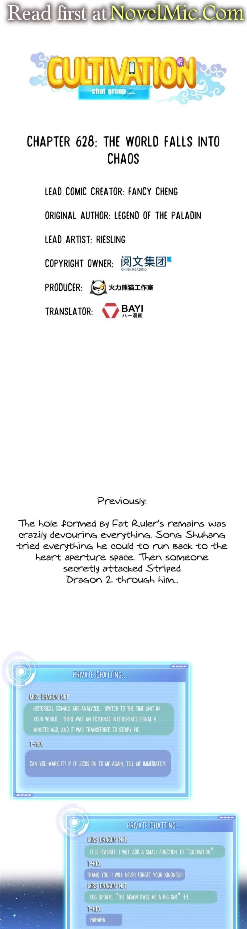 Cultivation Chat Group Chapter 628 page 1 - Chapter 628: 628 The World Falls Into Chaos