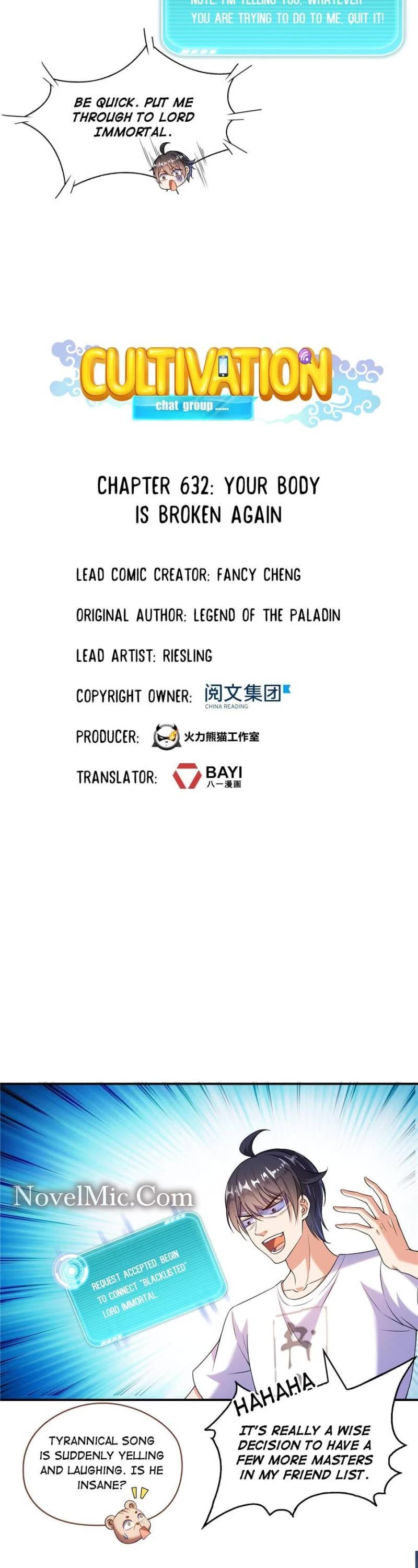 Cultivation Chat Group Chapter 632 page 2 - Chapter 632: Your Body Is Broken Again