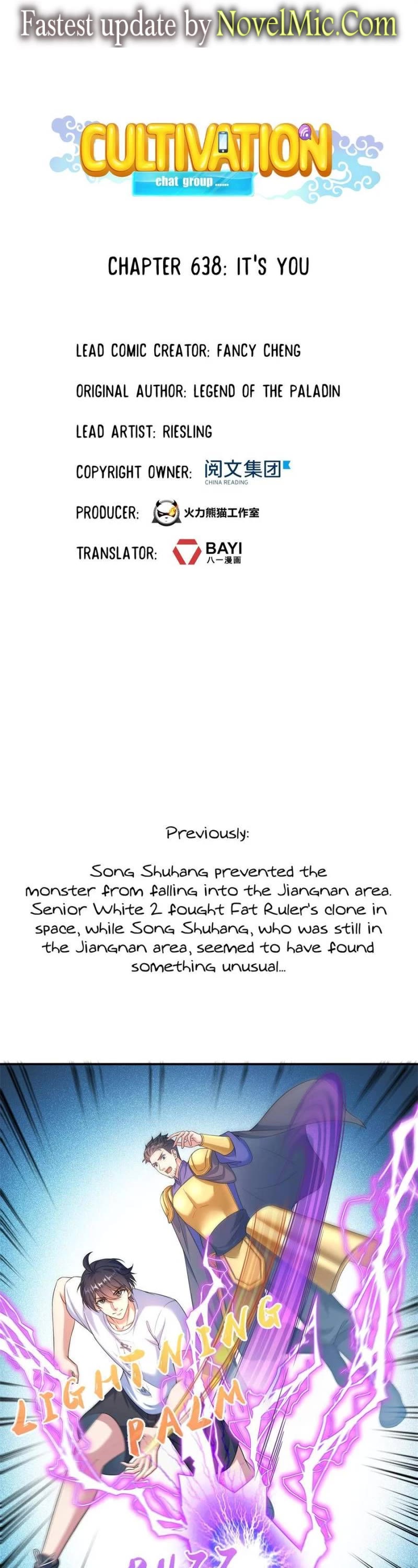 Cultivation Chat Group Chapter 638 page 1 - Chapter 638: It's You -