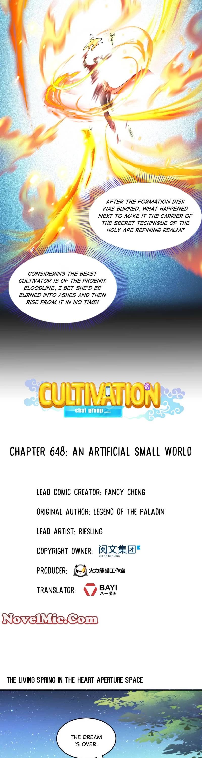 Cultivation Chat Group Chapter 648 page 2 - Chapter 648: An Artificial Small World