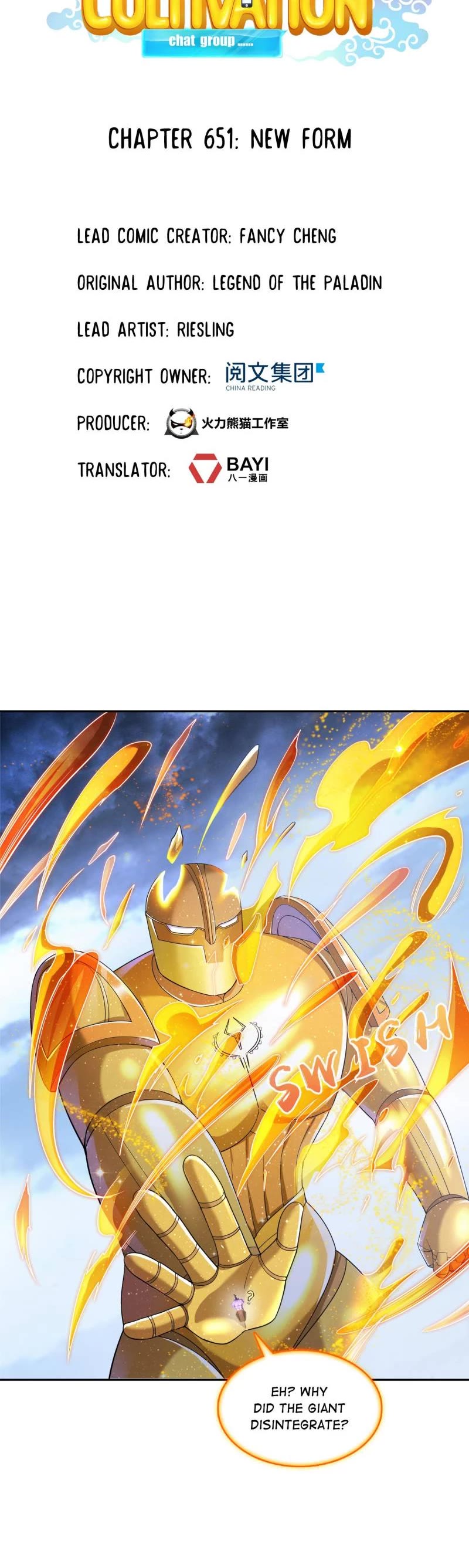Cultivation Chat Group Chapter 651 page 9 - Chapter 651: New Form