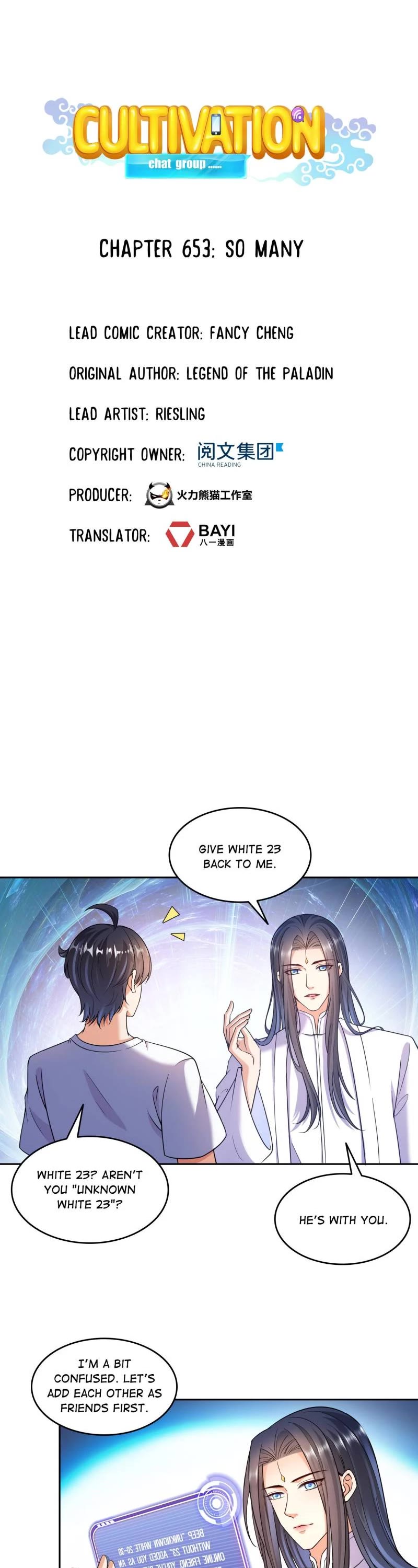 Cultivation Chat Group Chapter 653 page 1 - Chapter 653: So Many