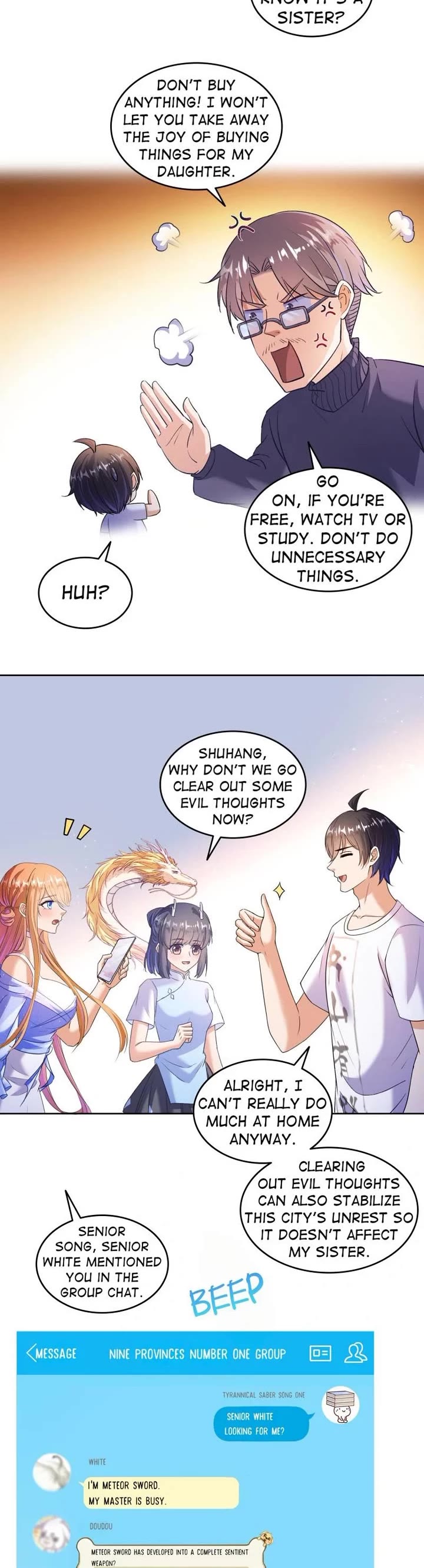 Cultivation Chat Group Chapter 682 page 14 - Chapter 682 I Will Have A Sister