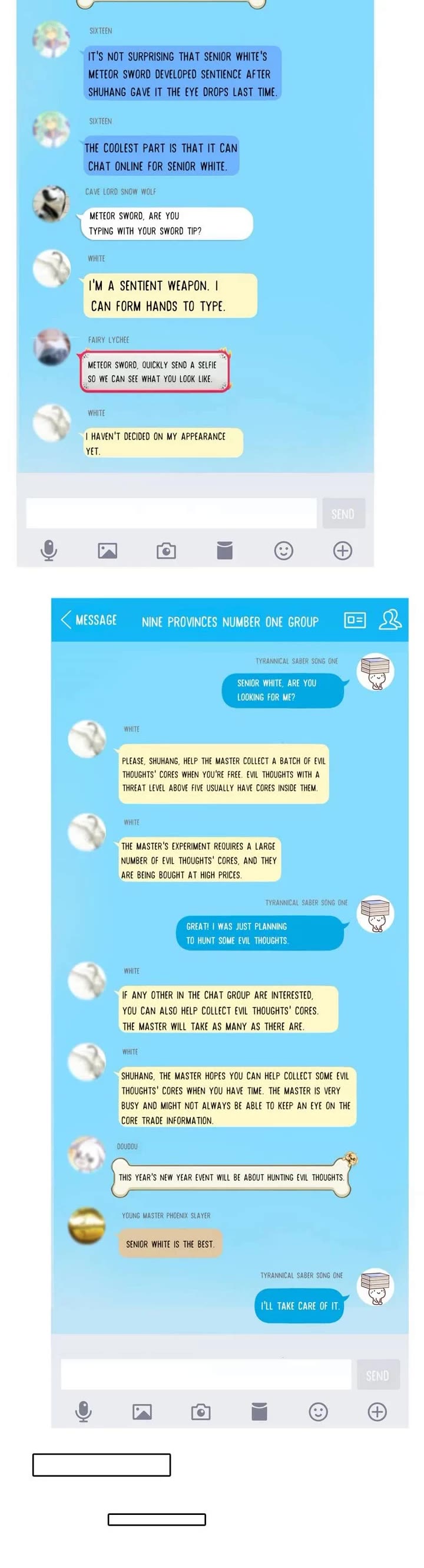 Cultivation Chat Group Chapter 682 page 15 - Chapter 682 I Will Have A Sister