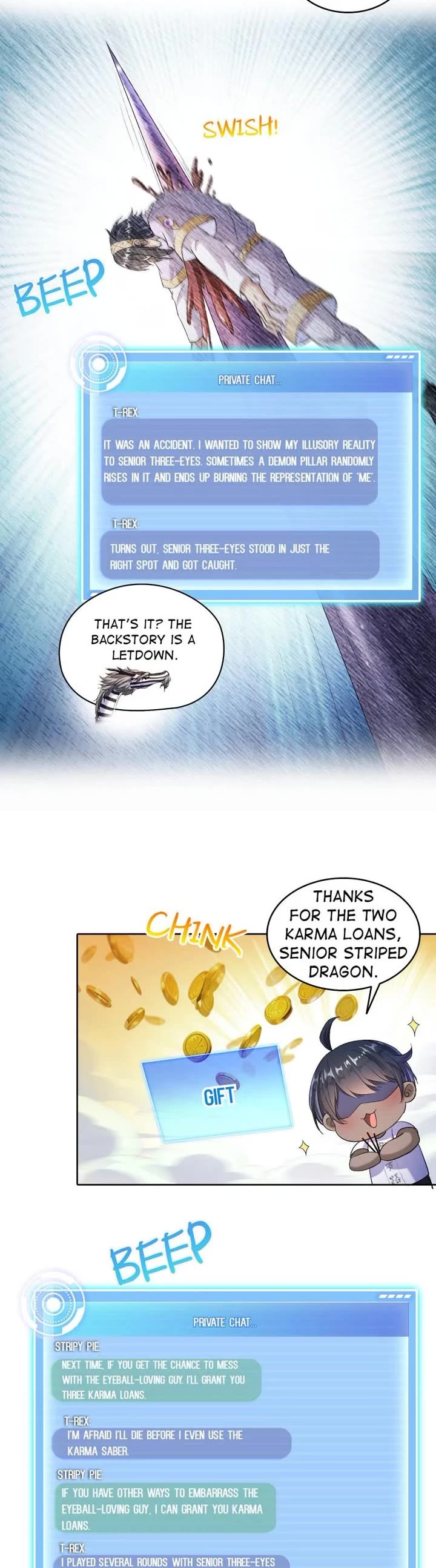 Cultivation Chat Group Chapter 689 page 4 - Chapter 689 Welcome Back