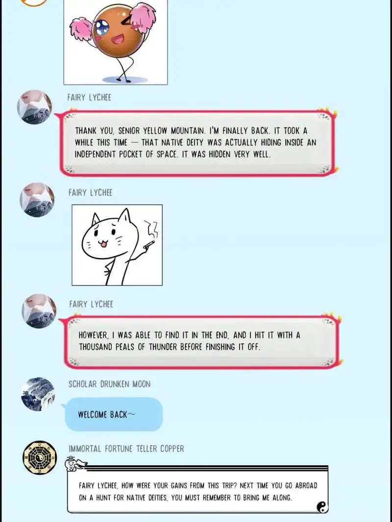 Cultivation Chat Group Chapter 92 page 33 - Chapter 92