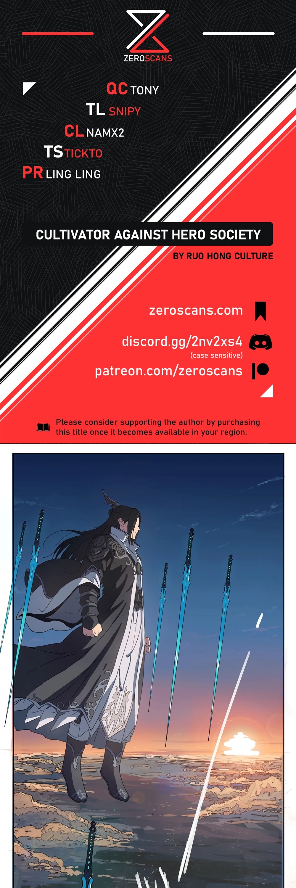 Cultivator Against Hero Society Chapter 1 page 1 - Chapter 1