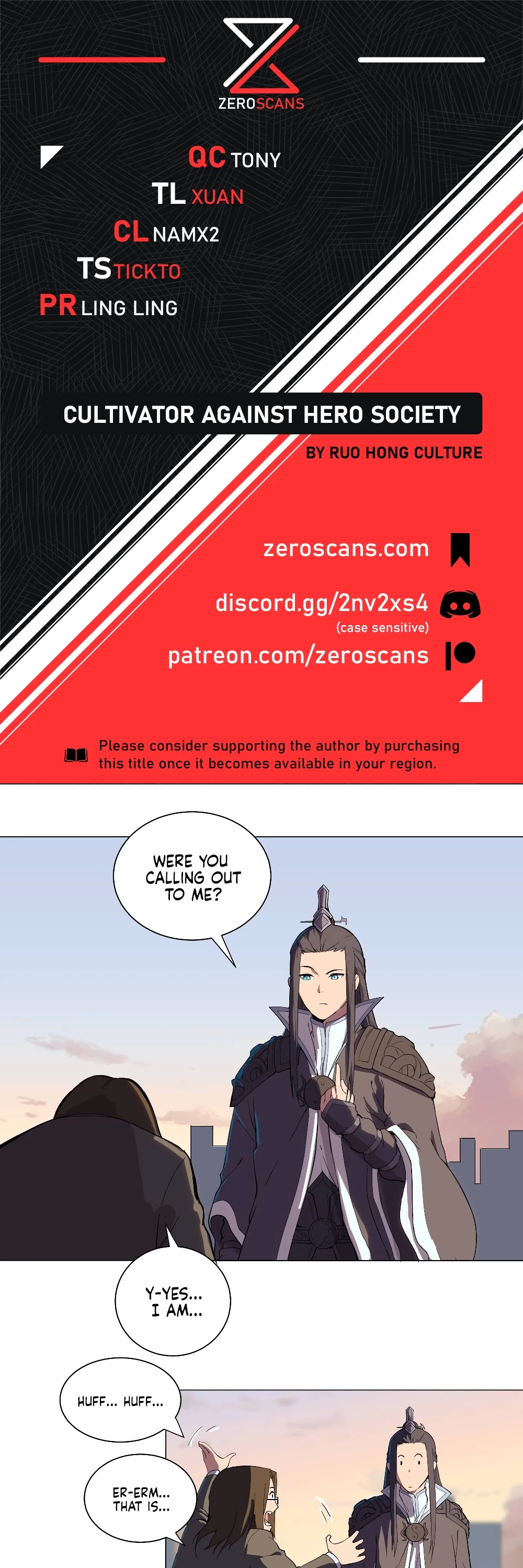 Cultivator Against Hero Society Chapter 10 page 1 - Chapter 10