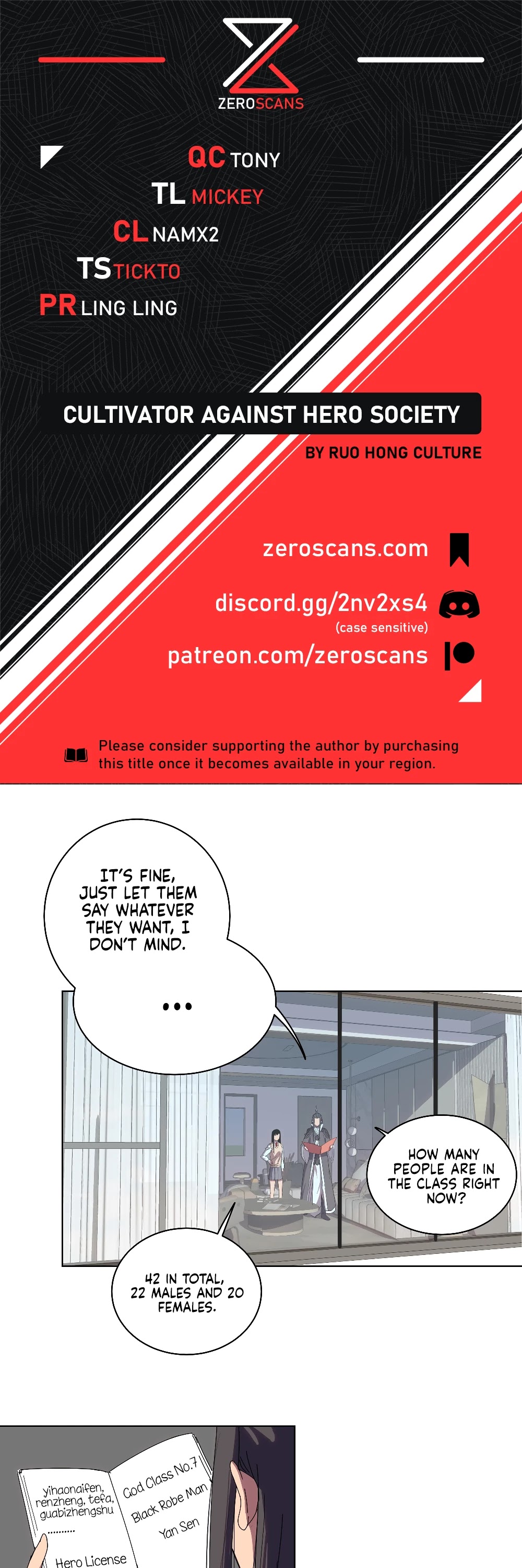 Cultivator Against Hero Society Chapter 18 page 1 - Chapter 18