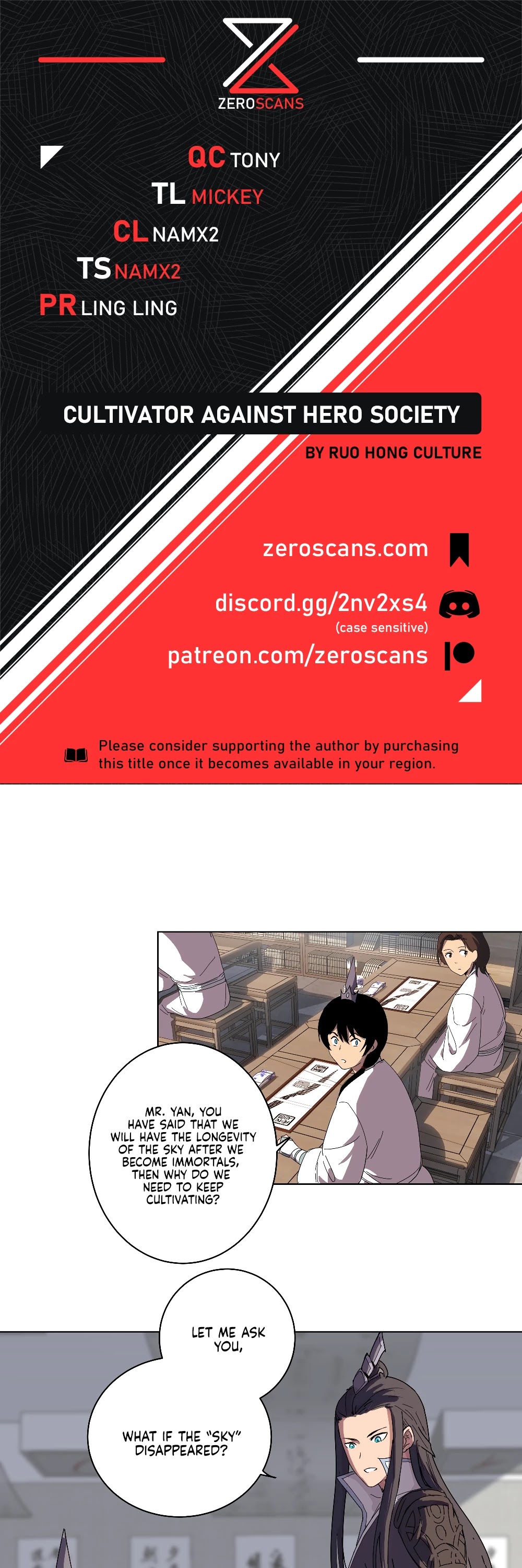 Cultivator Against Hero Society Chapter 19 page 1 - Chapter 19