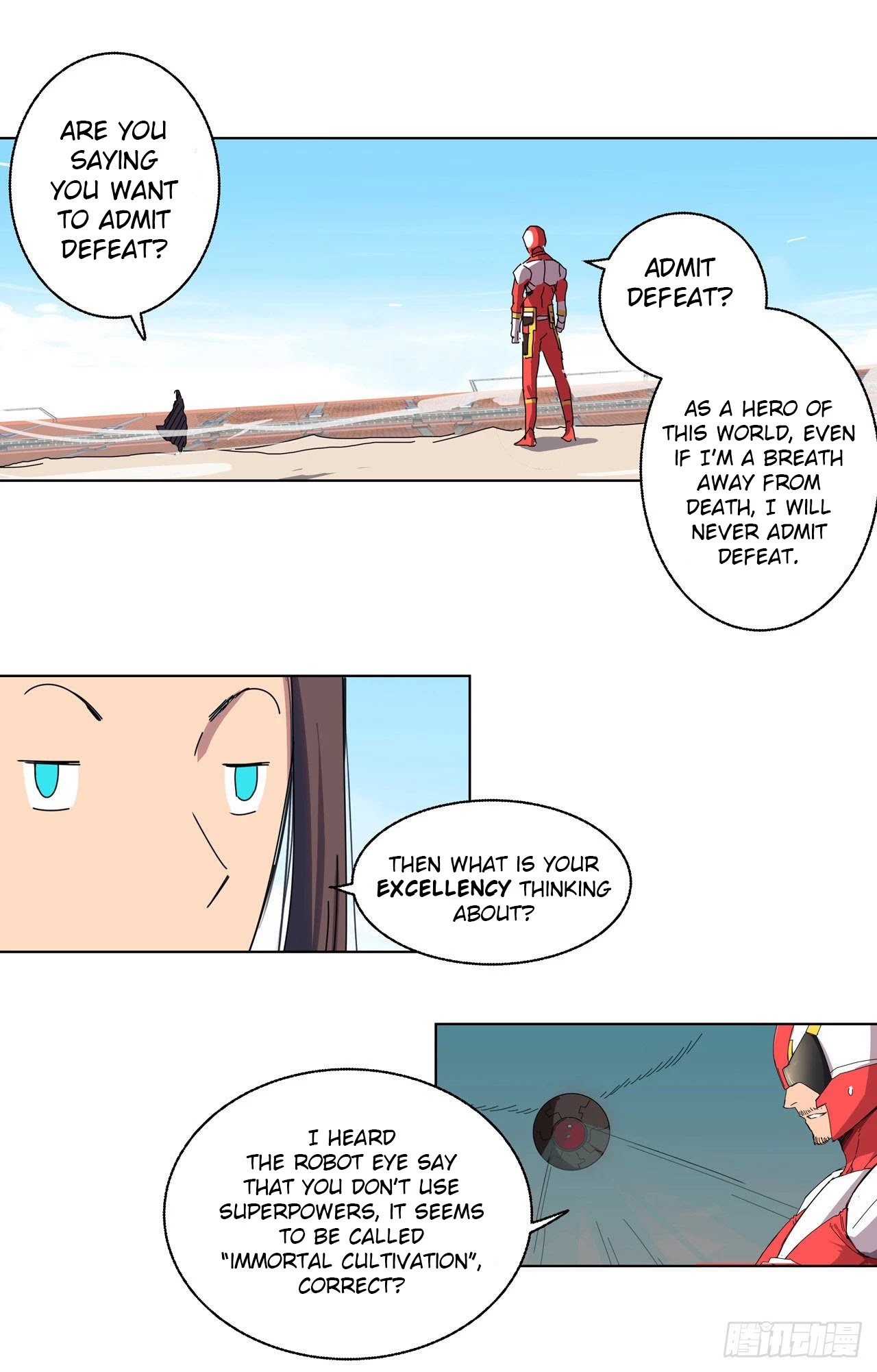 Cultivator Against Hero Society Chapter 32 page 23 - Chapter 32: I'm not talking to you!