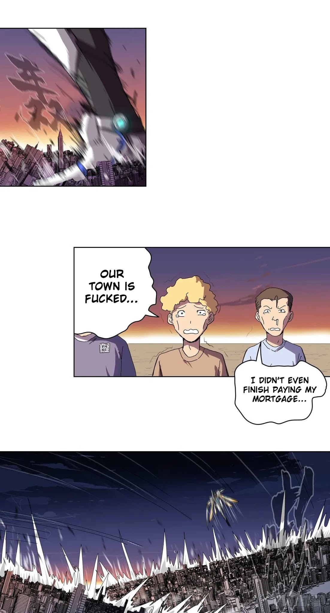 Cultivator Against Hero Society Chapter 35 page 4 - Chapter 35: The city is in ruins, and the citizens are nowhere to be found.