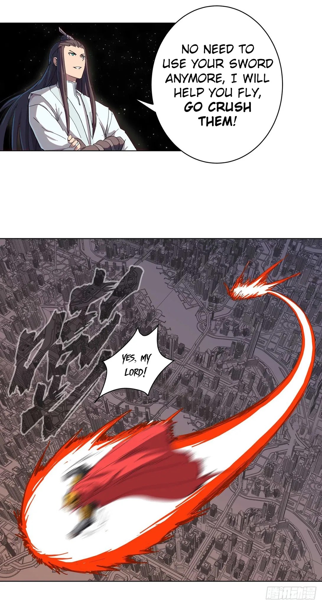 Cultivator Against Hero Society Chapter 35 page 8 - Chapter 35: The city is in ruins, and the citizens are nowhere to be found.