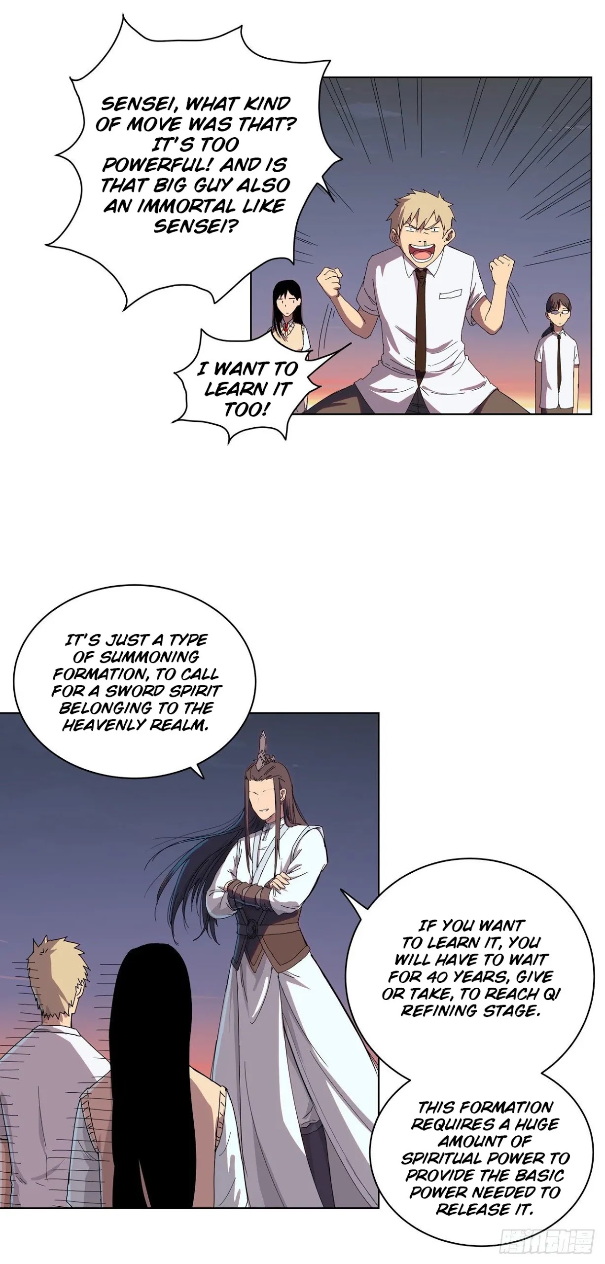 Cultivator Against Hero Society Chapter 37 page 13 - Chapter 37: Teacher, I want to learn the immortal cultivation!