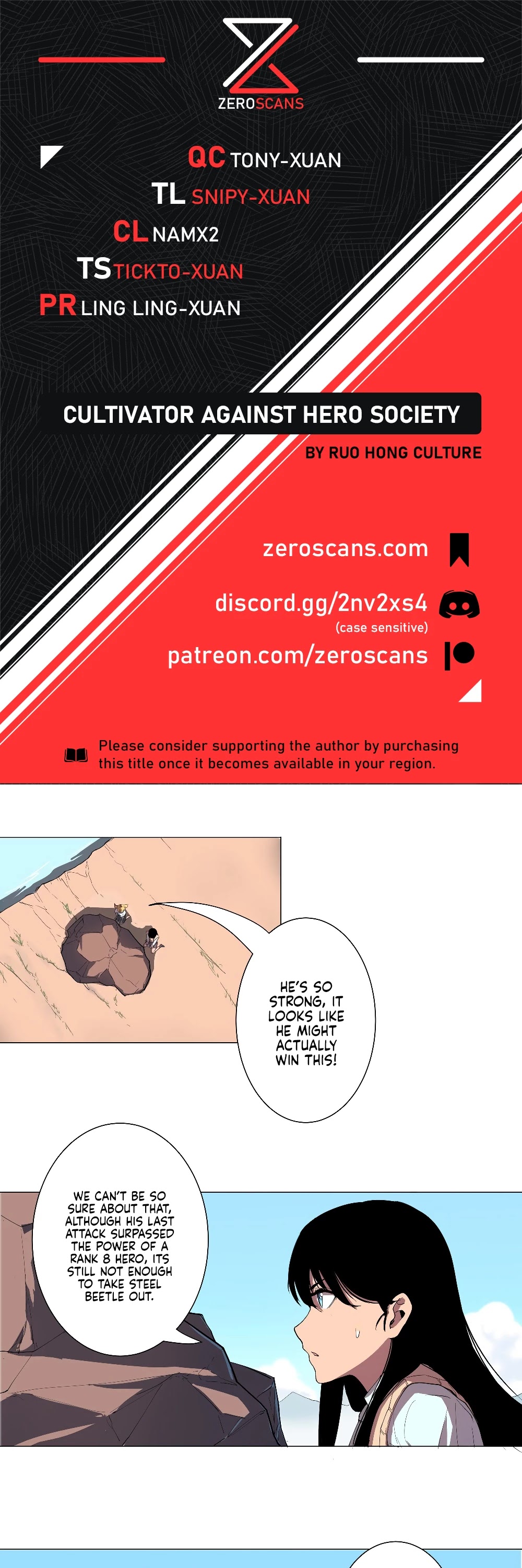 Cultivator Against Hero Society Chapter 5 page 1 - Chapter 5
