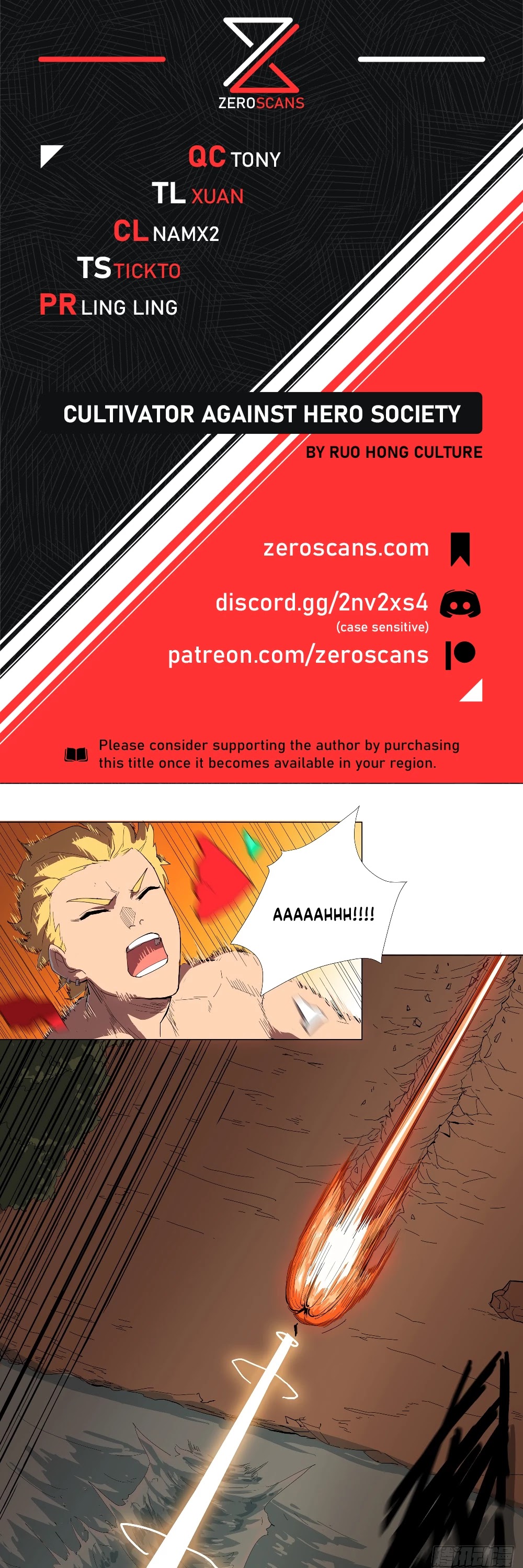 Cultivator Against Hero Society Chapter 7 page 1 - Chapter 7