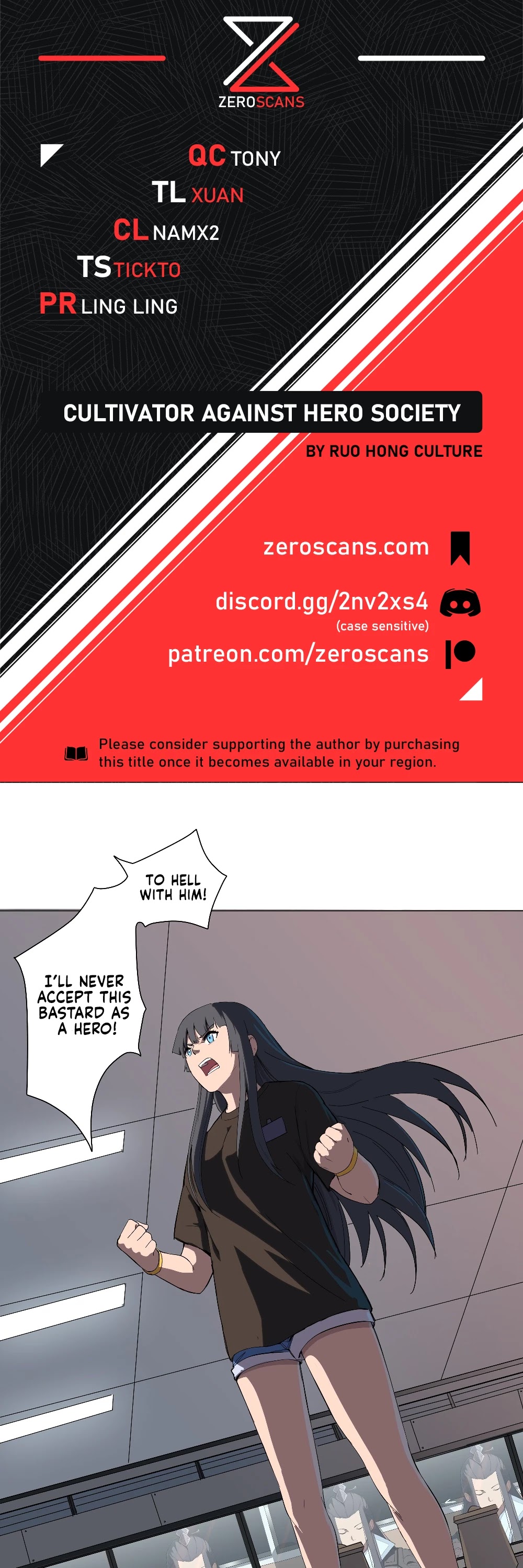 Cultivator Against Hero Society Chapter 9 page 1 - Chapter 9
