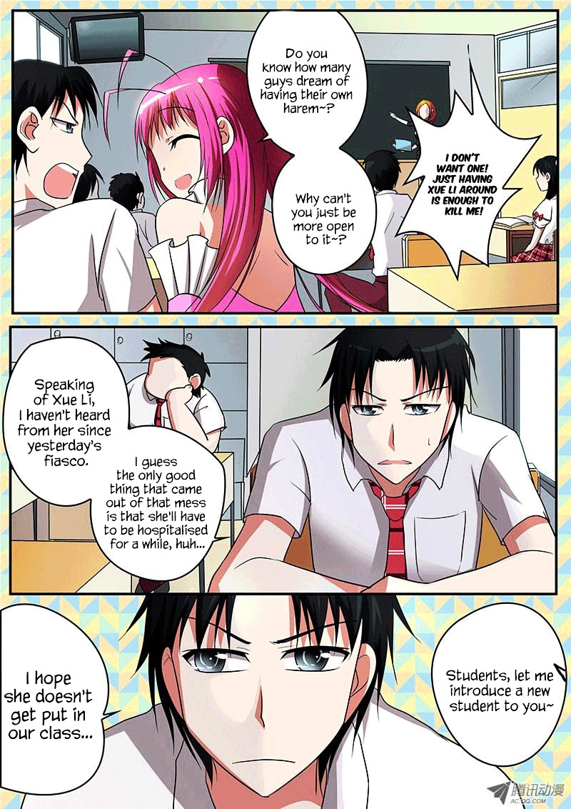 Cupid's Chocolates Chapter 10 page 2 - Chapter 10 : The Transfer Student
