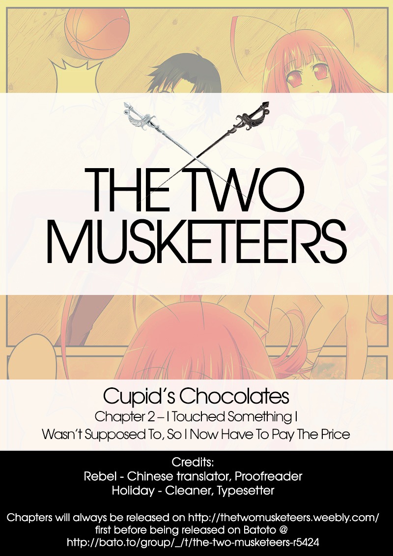 Cupid's Chocolates Chapter 2 page 1 - Chapter 2 : I Touched Something I Wasn't Supposed To, So Now I Have To Pay The P...