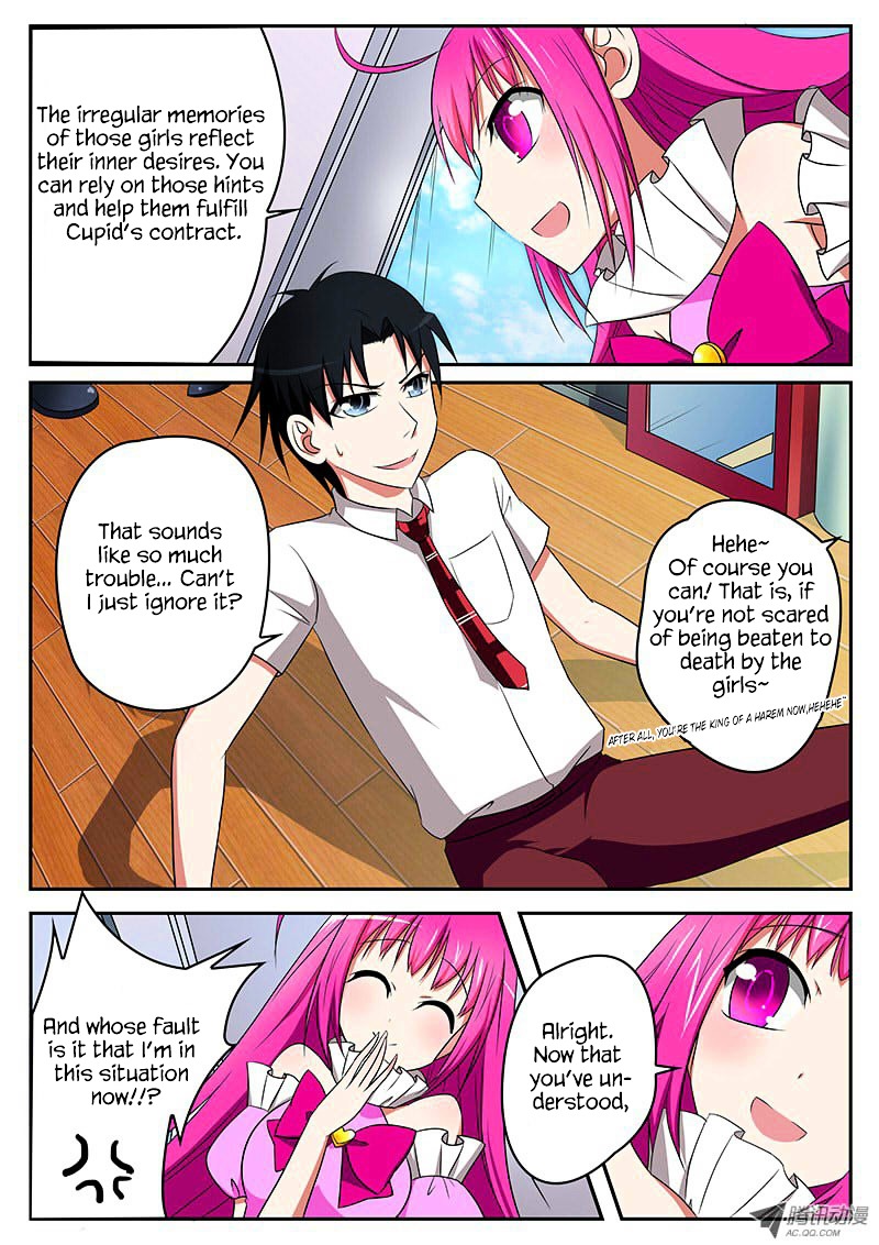 Cupid's Chocolates Chapter 3 page 5 - Chapter 3 : Please Call Me… The Ambassador of Dreams