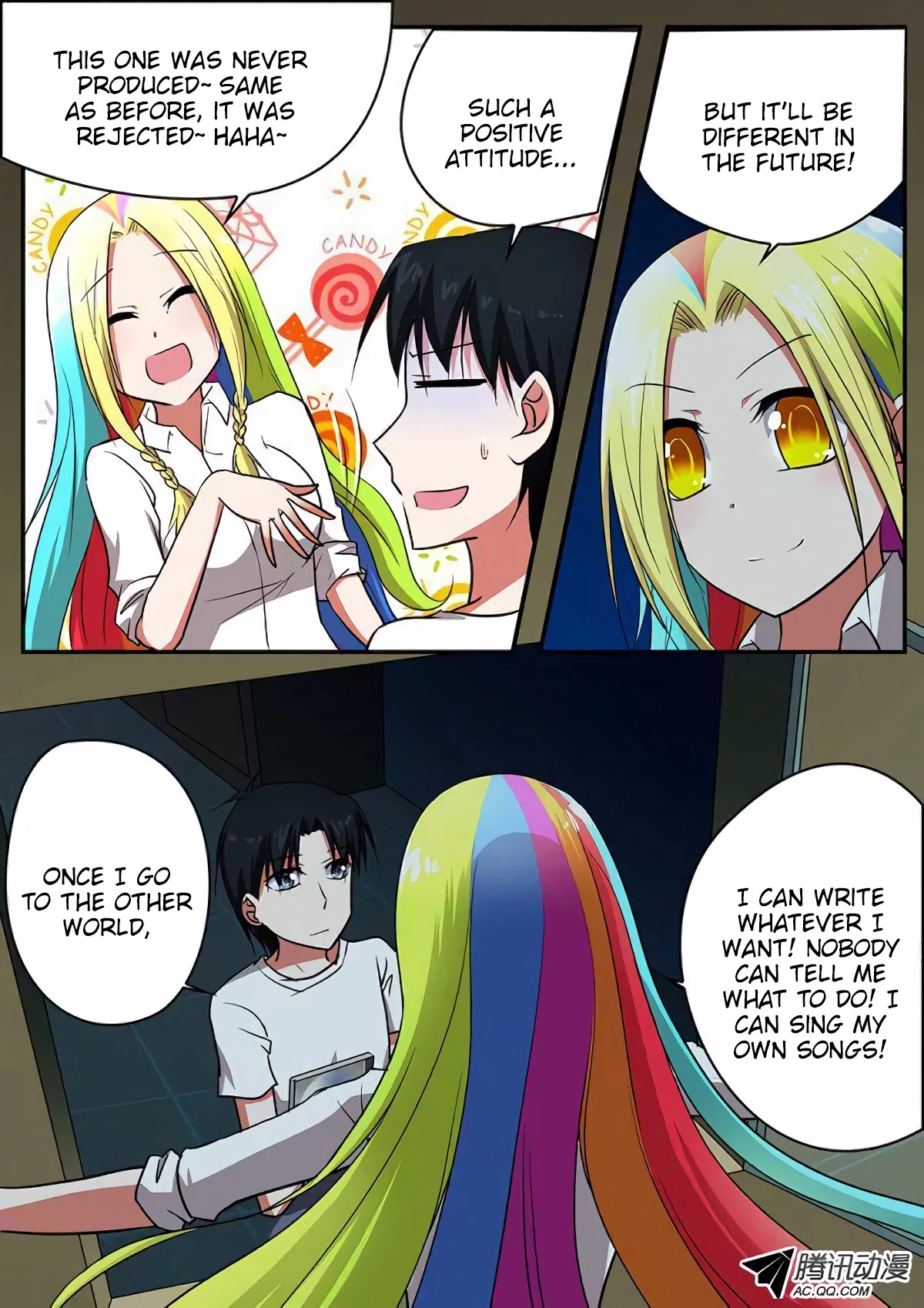 Cupid's Chocolates Chapter 79 page 8 - Chapter 79: A song written for you