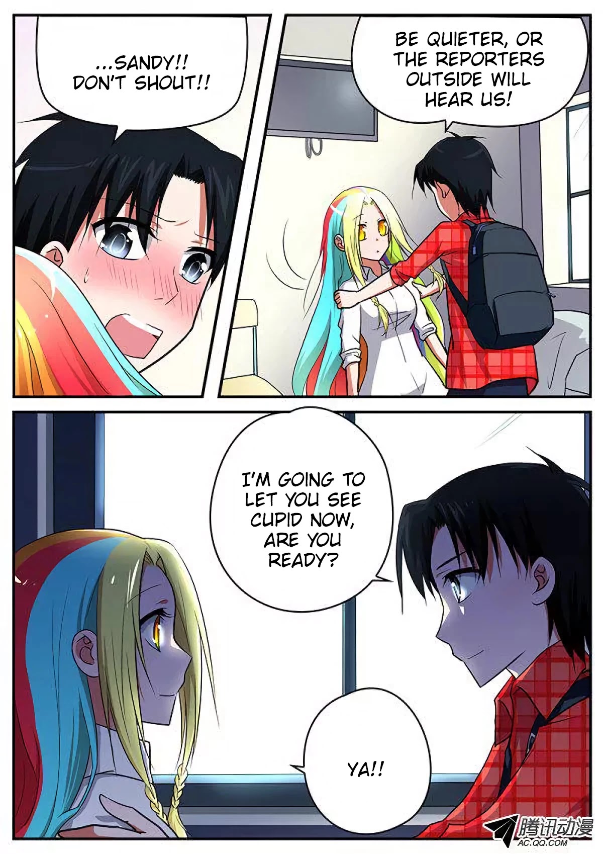 Cupid's Chocolates Chapter 89 page 8 - Chapter 89: The second human to learn of Cupid